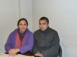 Los abogados del Observatorio de la CTA que llevaron a cabo la presentación en defensa de la libertad sindical.